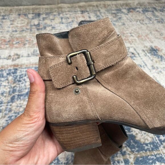 Paul Green 'Jano' Moto Buckle Bootie- Antelope- Size US 7.5 Women’s - Picture 8 of 9